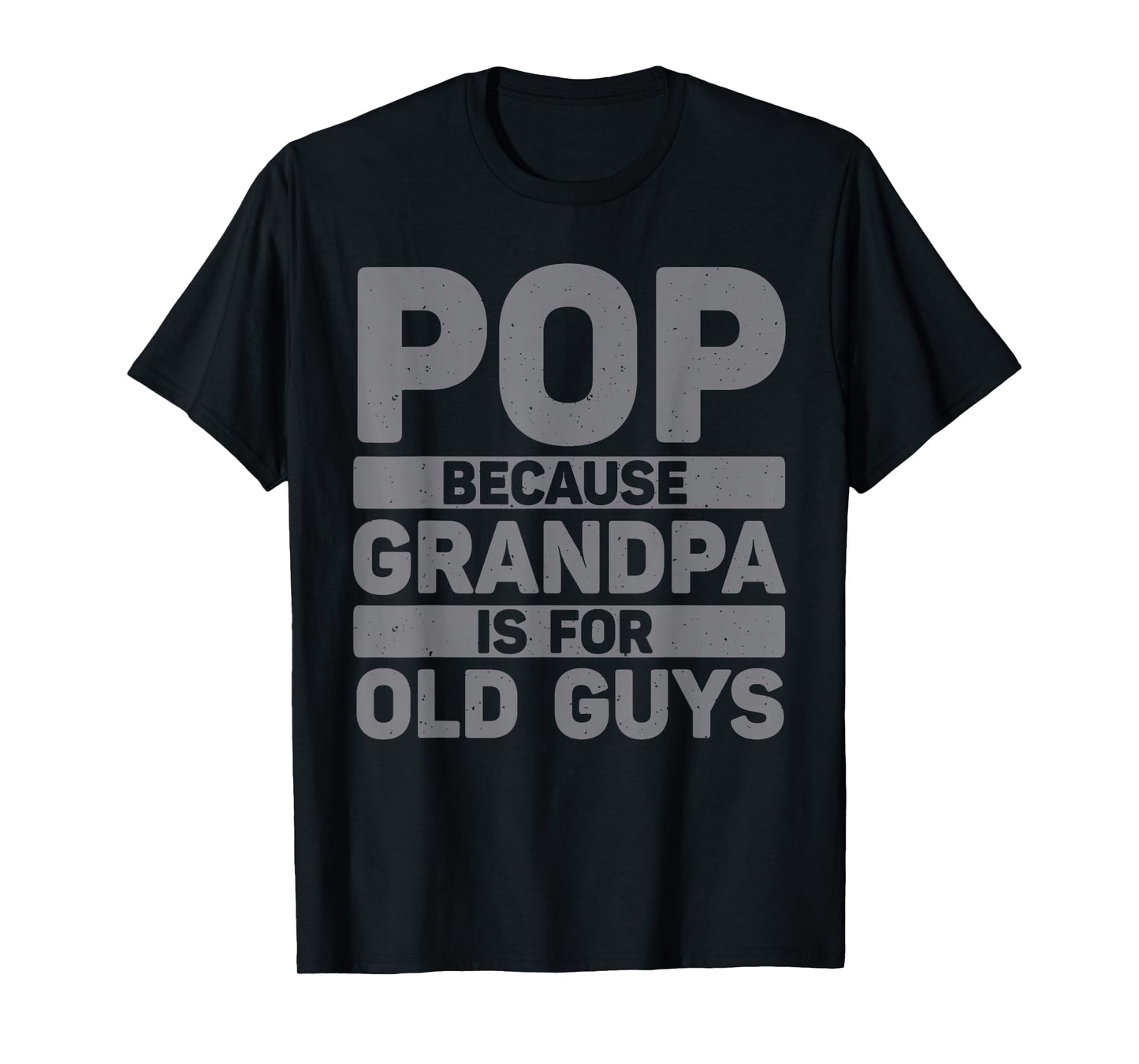 Best Pop Design For Grandpa From Grandkids Father's Day Pop T-Shirt