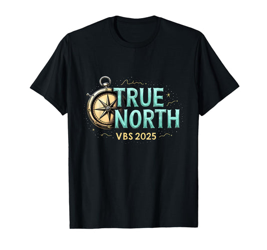 True North VBS 2025 Christian Compass Faith T-Shirt