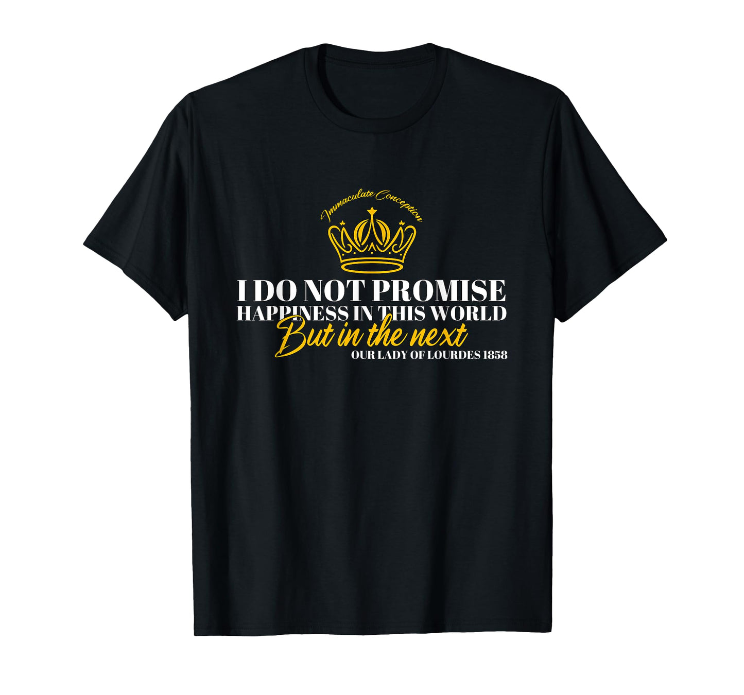 I Do Not Promise Happiness in This World T-Shirt
