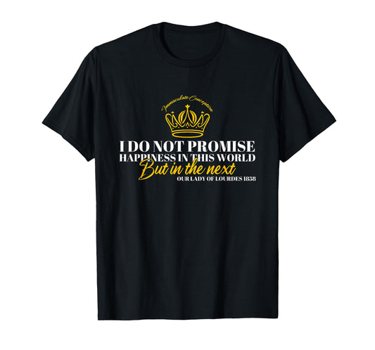 I Do Not Promise Happiness in This World T-Shirt