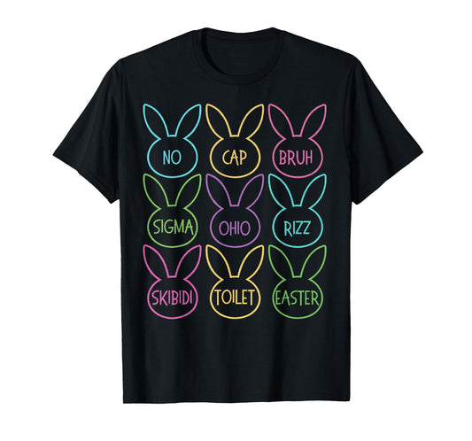 Skibidi Easter - Funny Easter Rizzler Gen Alpha Slang T-Shirt
