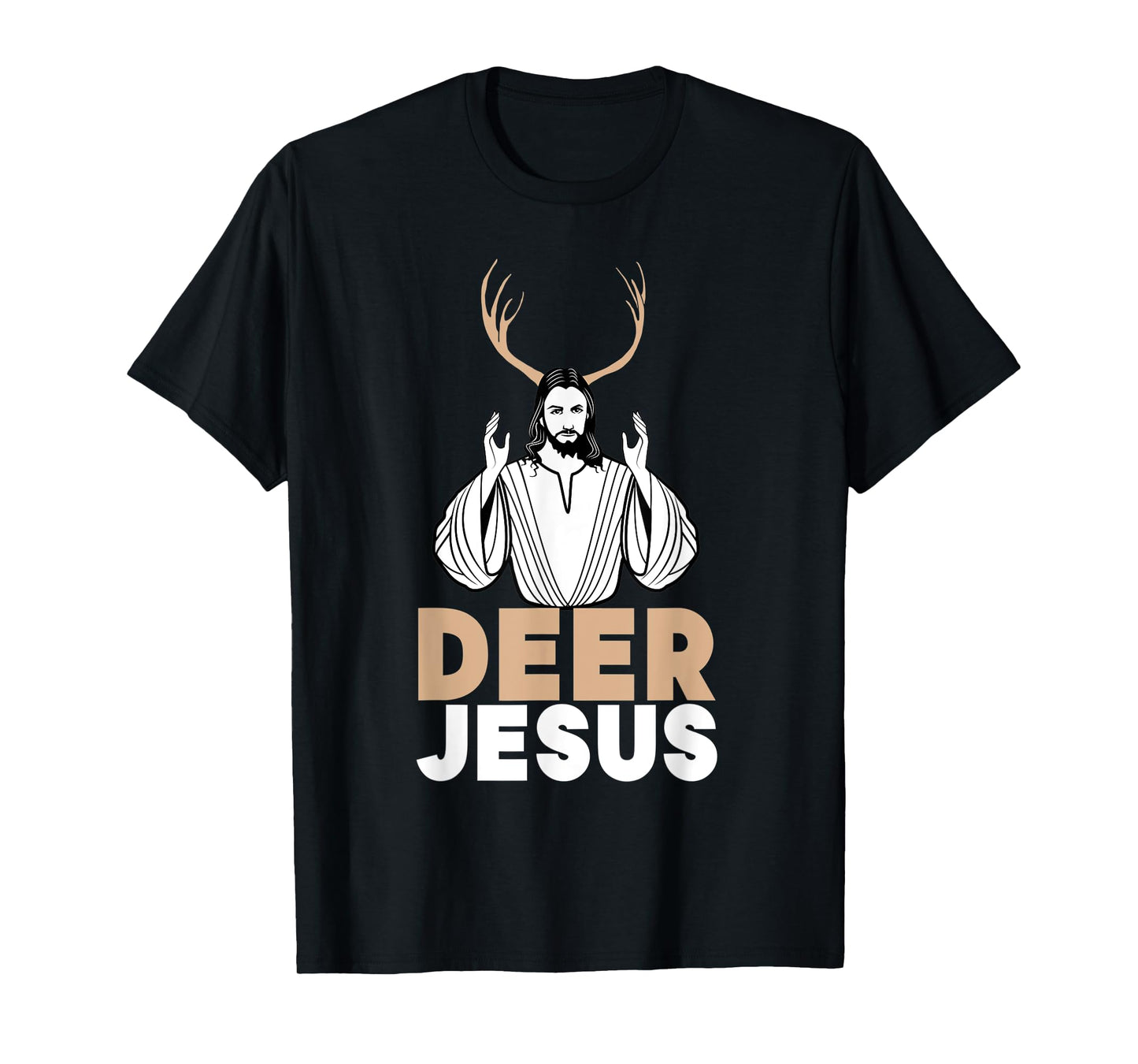 Funny Jesus Christian Meme Shirt - Dear Jesus Deer Jesus T-Shirt