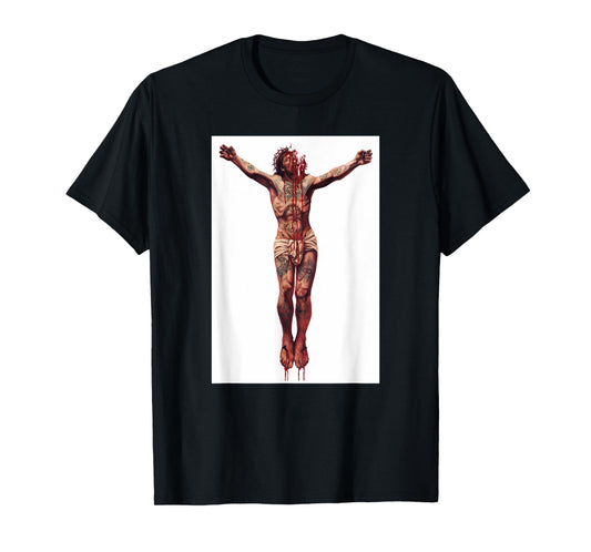 Funny Horror Jesus Christ Crucifixion Christian T-Shirt