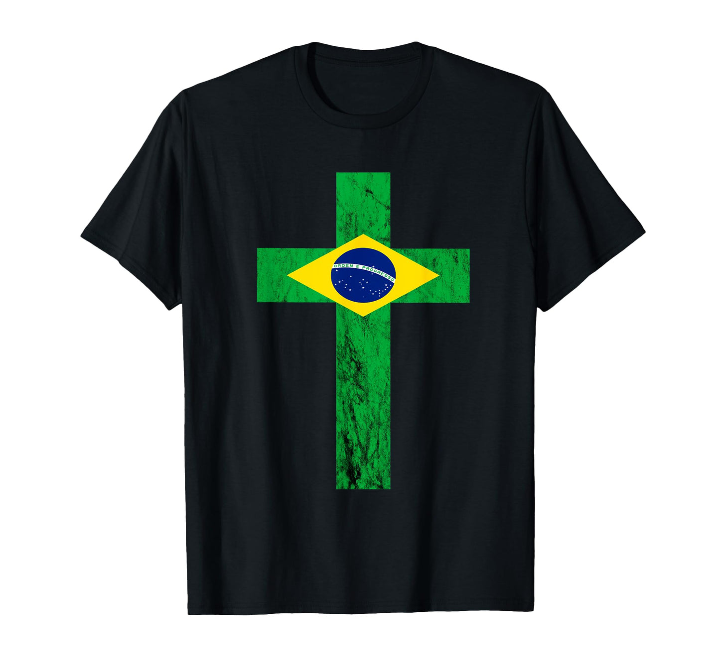 Brazil Jesus Cross Brazileiro Christian T-Shirt