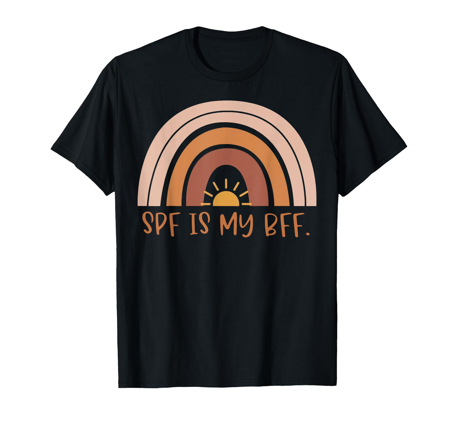 Boho SPF Is My BFF Dermatology Dermatologists Derm Squad T-Shirt