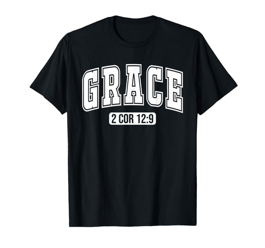 Adorable Christian Grace - Bible Verse Scripture Religious T-Shirt