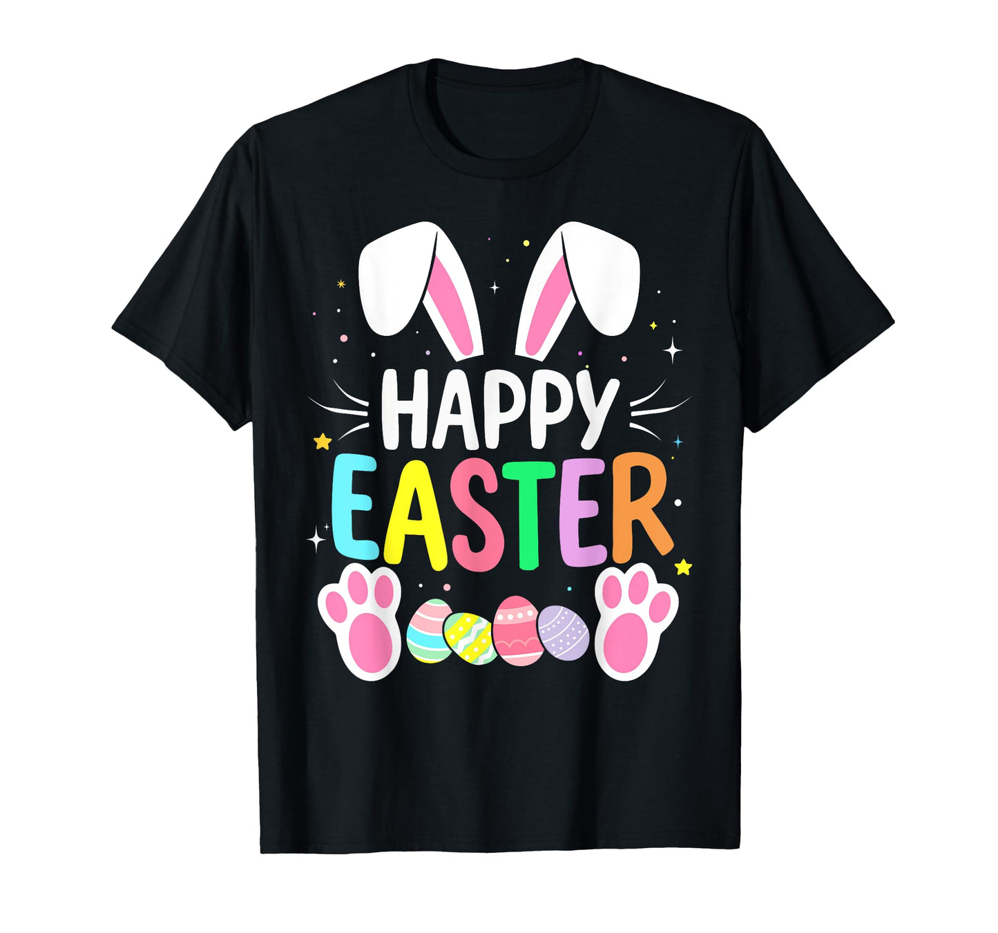 Happy easter bunny with eggs T-Shirt