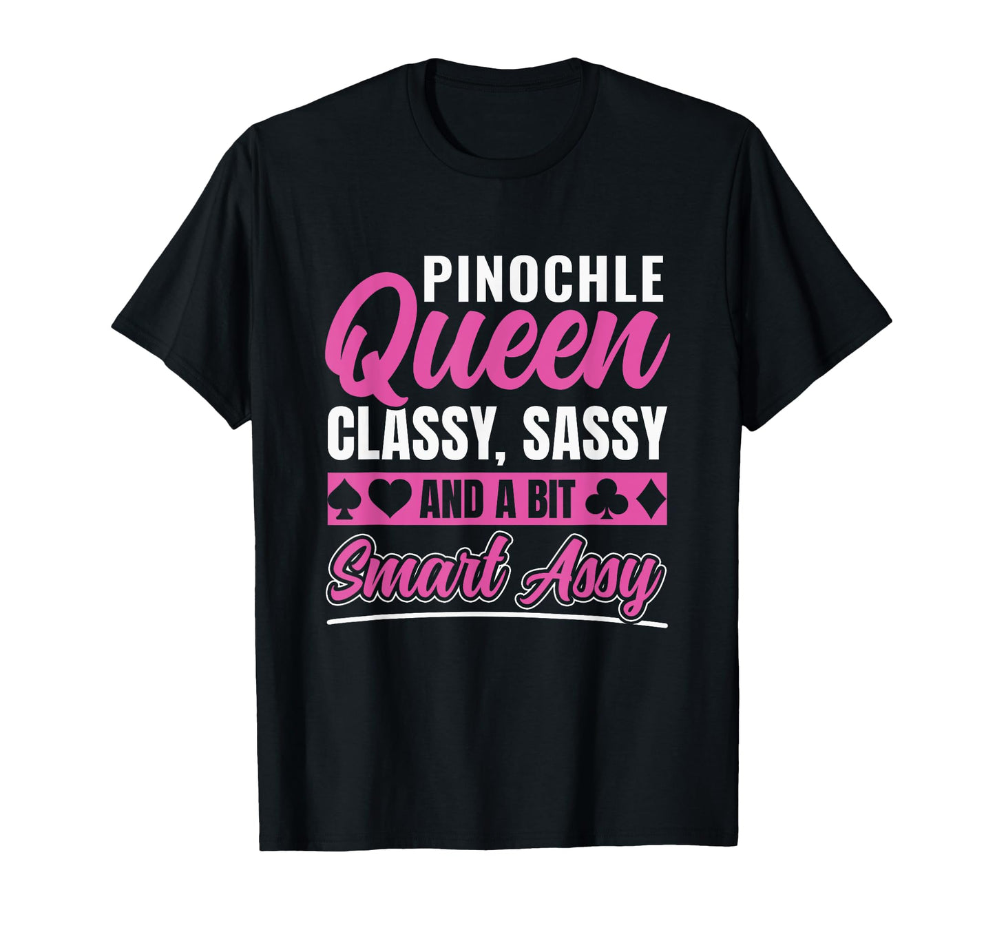 Womens Pinochle Queen Funny Pinochle Player T-Shirt