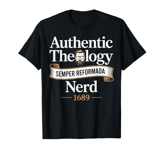 Theology Nerd 1689 Reformed Christian Seminary T-Shirt