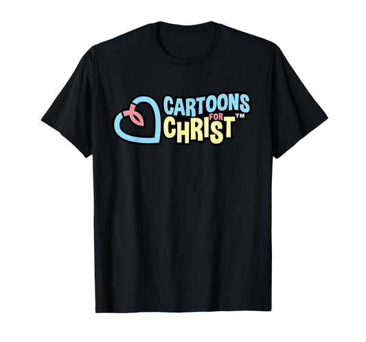 Cartoons for Christ - Christian, Faith, Jesus, Religious T-Shirt