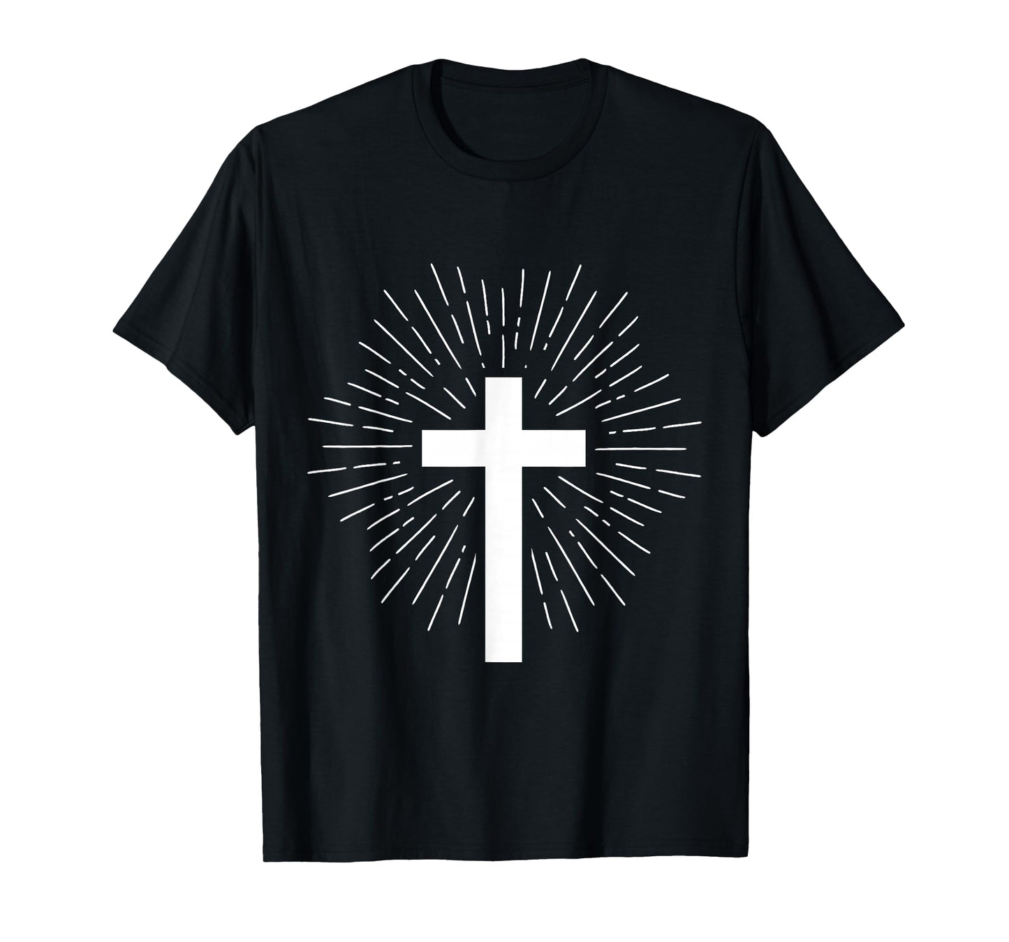 Vintage Cross Blessed Christian Faith Jesus Lover Spiritual T-Shirt