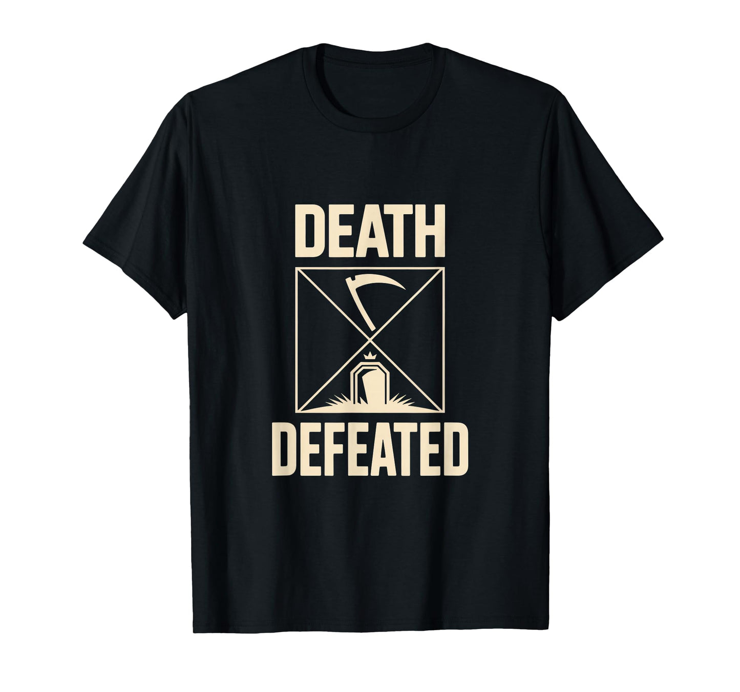 Death Defeated Christian Resurrection Victory T-Shirt