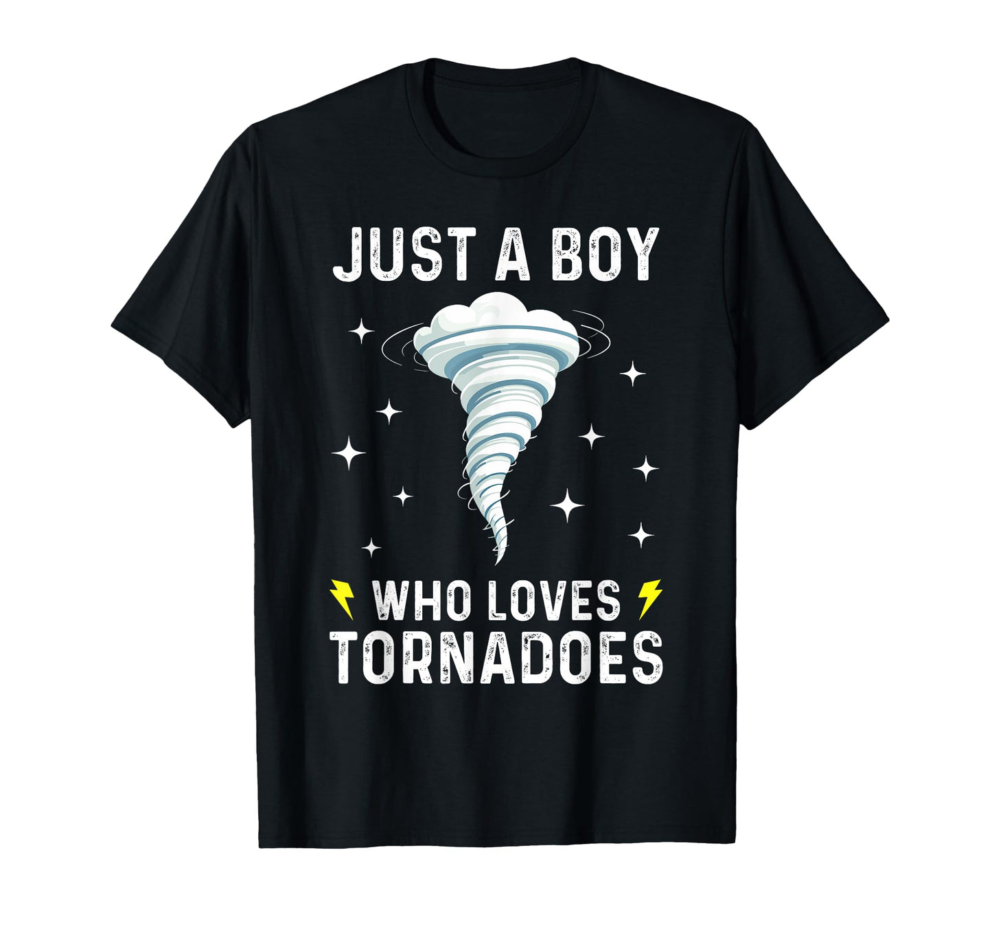 Funny Tornado Gift For Boys Kids Hurricane Weather Chaser T-Shirt