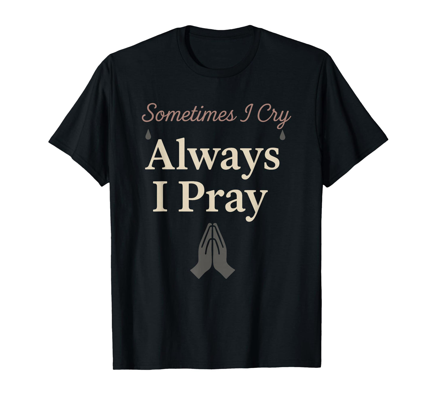 Christian Wife Anxiety Faith Mental Health Grace Jesus T-Shirt