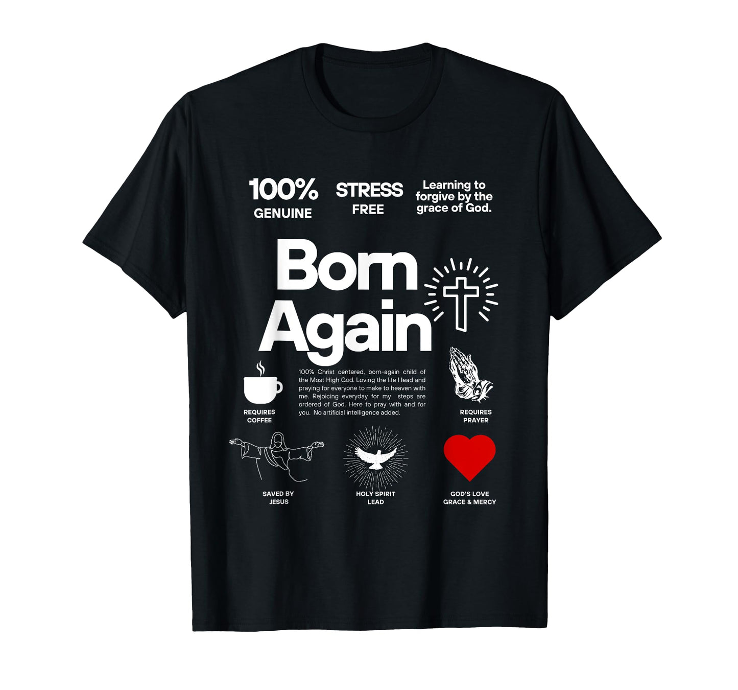 Born Again - Dark T-Shirt