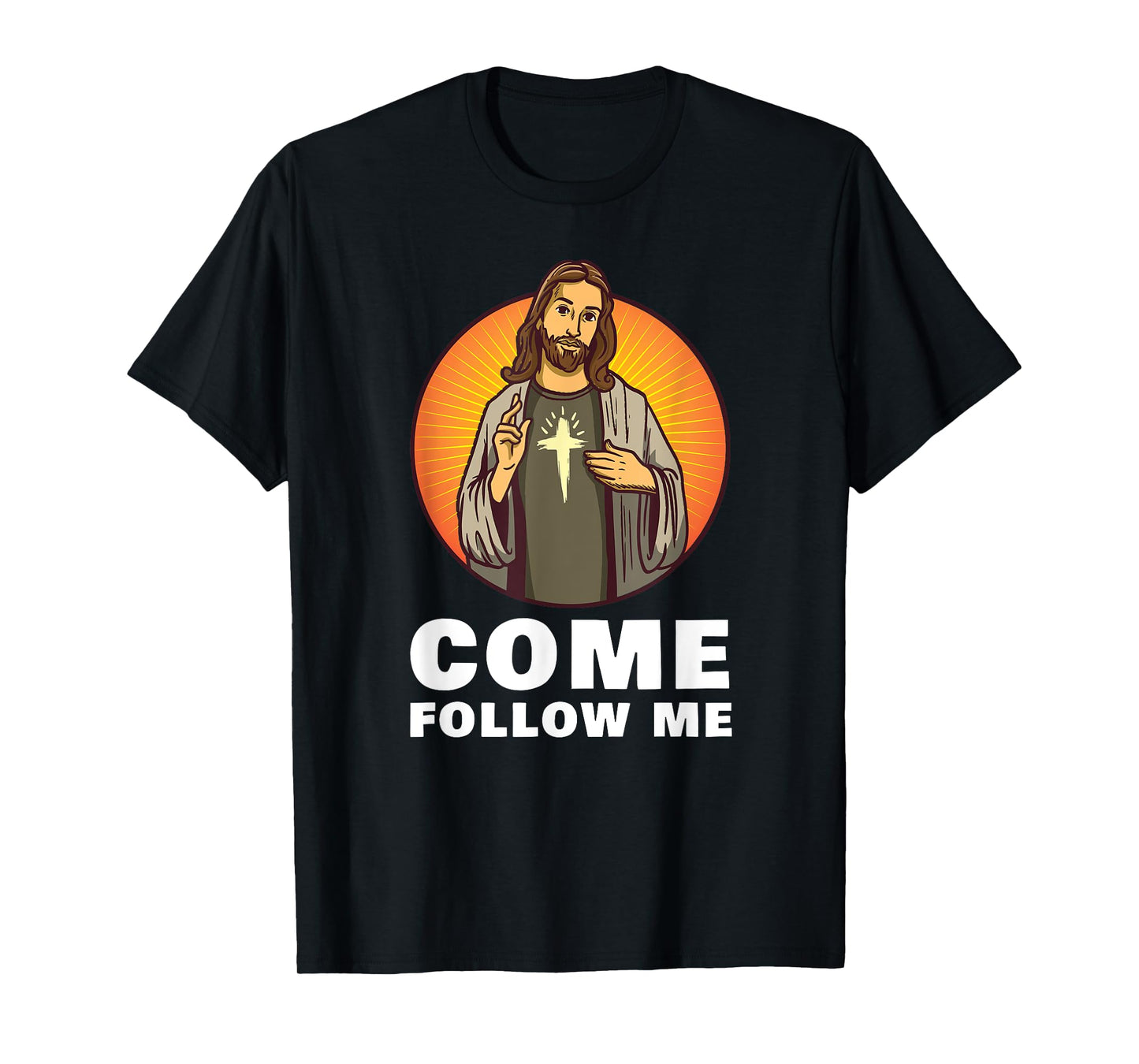 Jesus Christ Christmas Come follow me T-Shirt