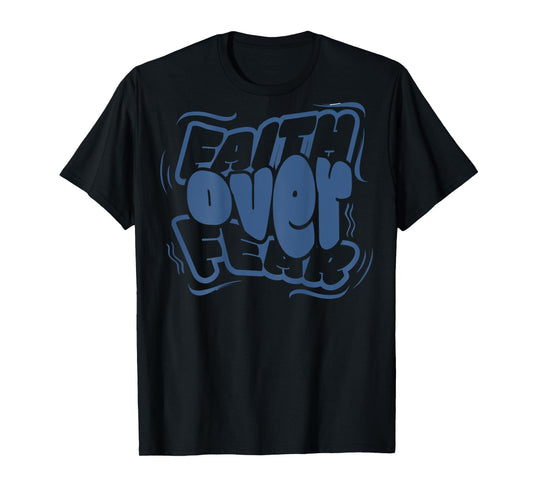 Faith Over Fear (Hopecore Back Print) T-Shirt