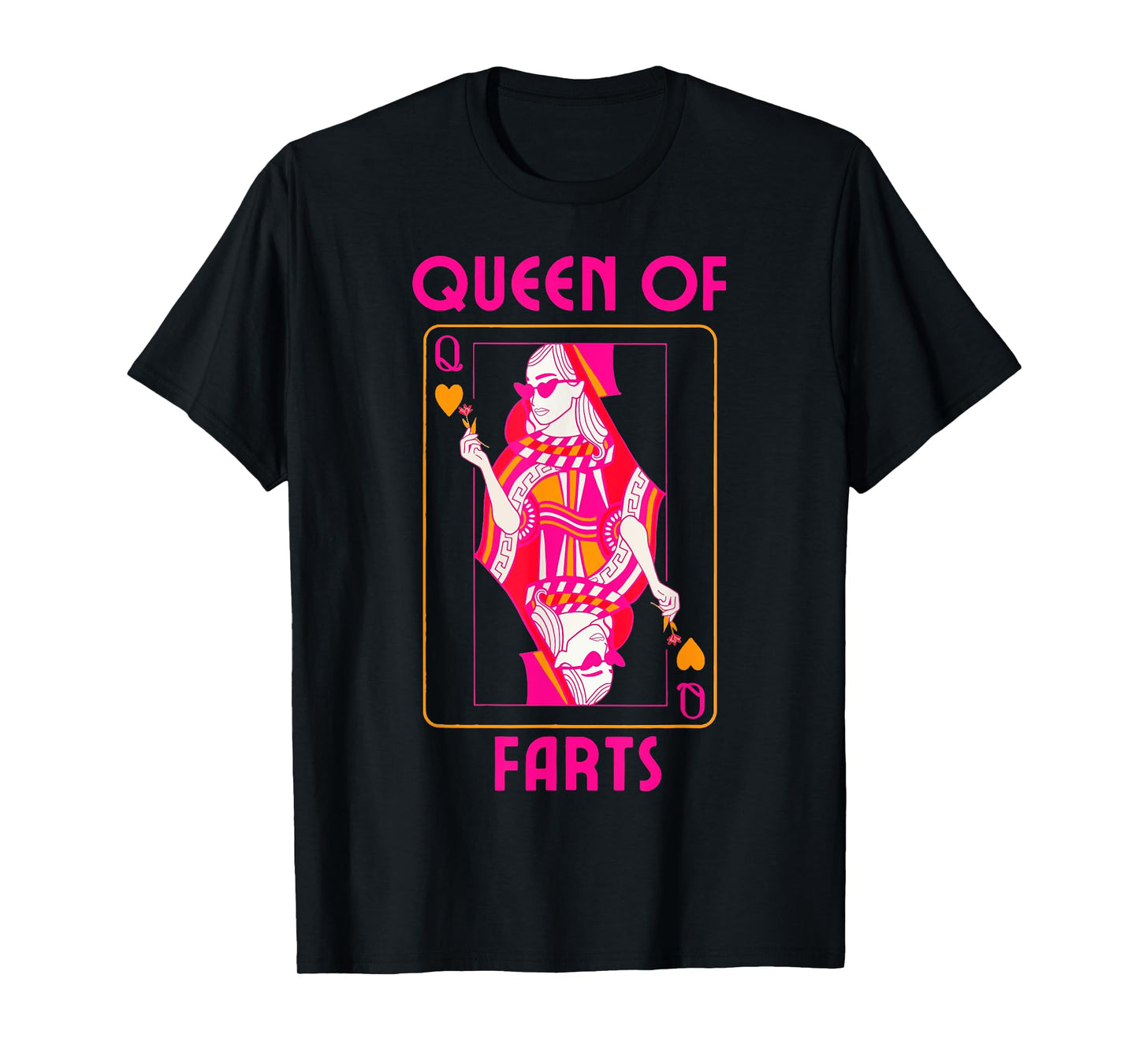 Queen of Farts Embarrassing Joke Adult Humor Men Women T-Shirt