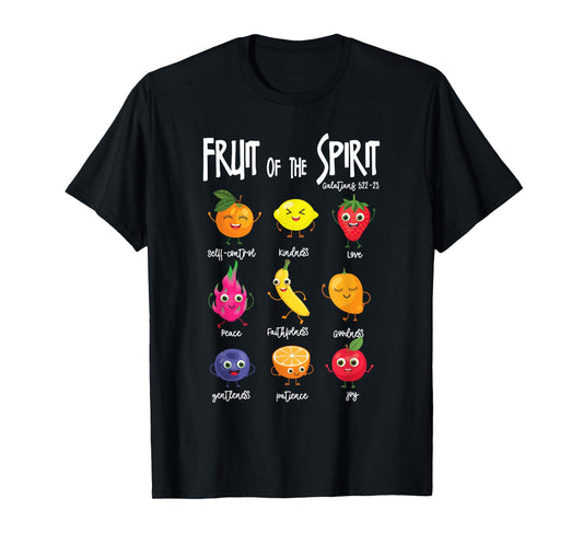 Fruit Of The Spirit Christian Faith Jesus God Lover T-Shirt
