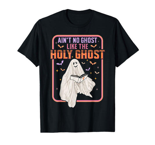 Funny Holy Ghost Halloween Christian Gift T-Shirt