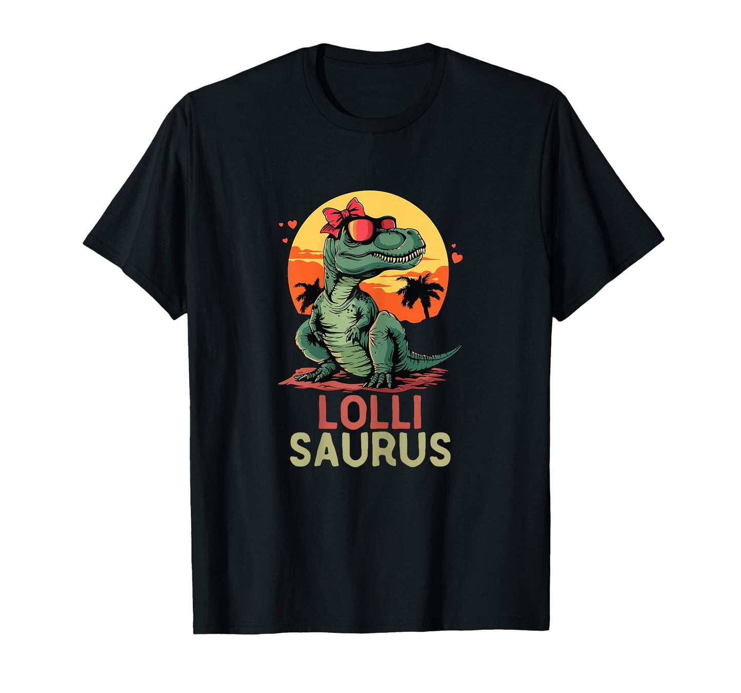 LolliSaurus Dino Dinosaur Lolli-Saurus T-Rex Funny Trex T-Shirt