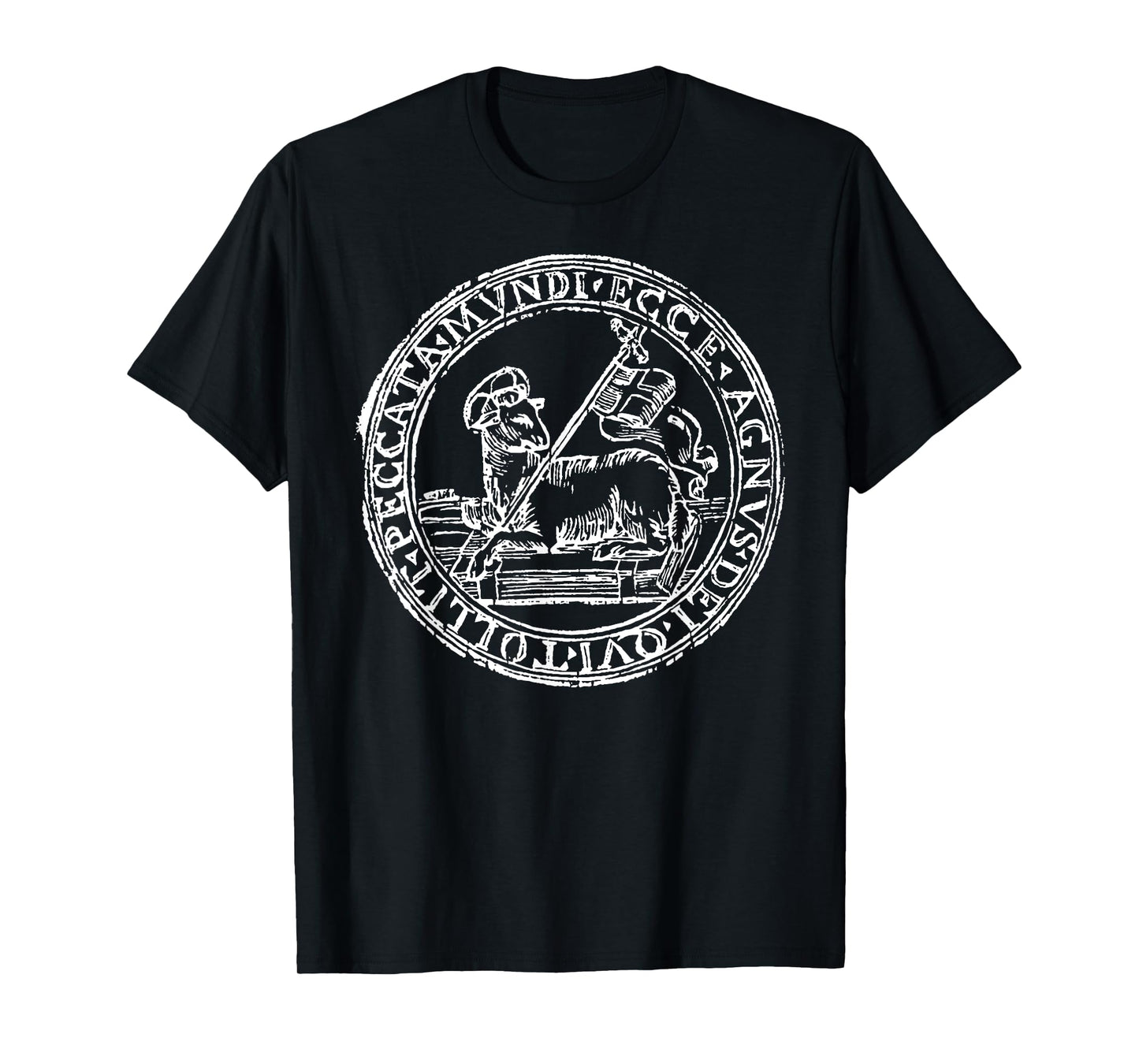 Agnus Dei Lamb God Christian Symbol T-Shirt