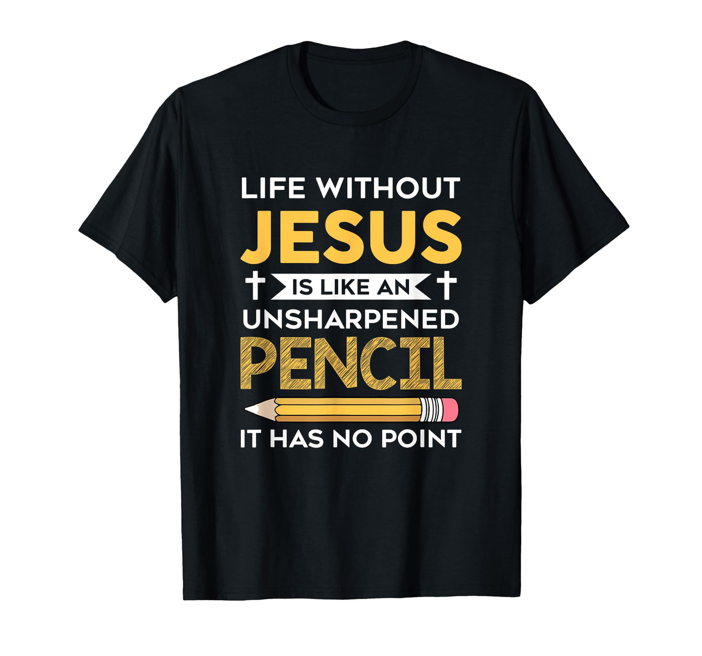 Life Without Jesus Funny Christian Religious Faith T-Shirt