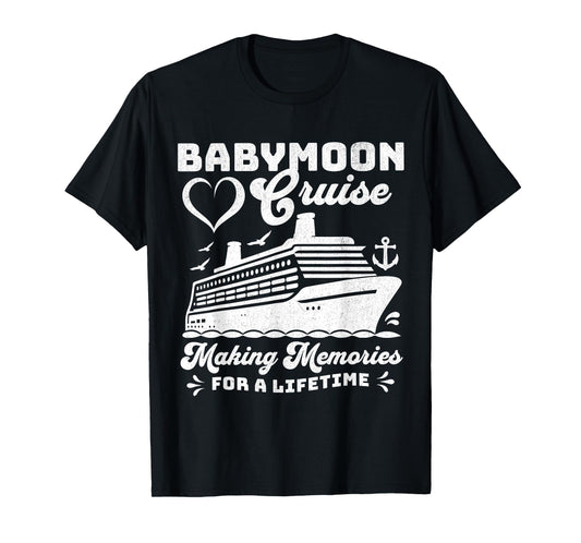 Babymoon Cruise Matching Family Group Vacation Pre Baby Trip T-Shirt