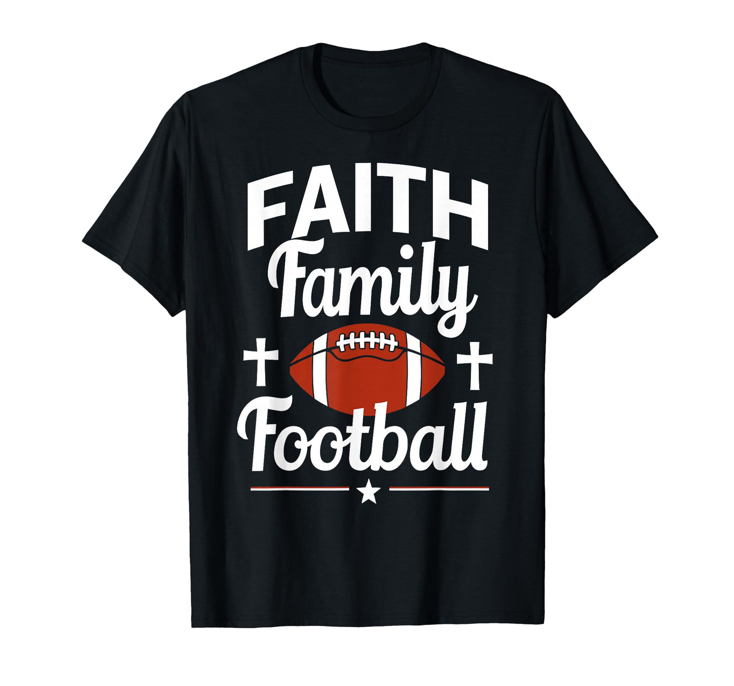 Faith, Family, Football – The Winning Combination T-Shirt