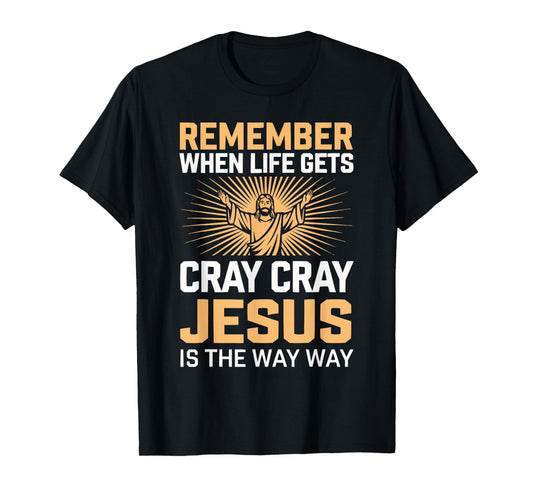 Funny Jesus Christ Religious Christian Believer Christianity T-Shirt