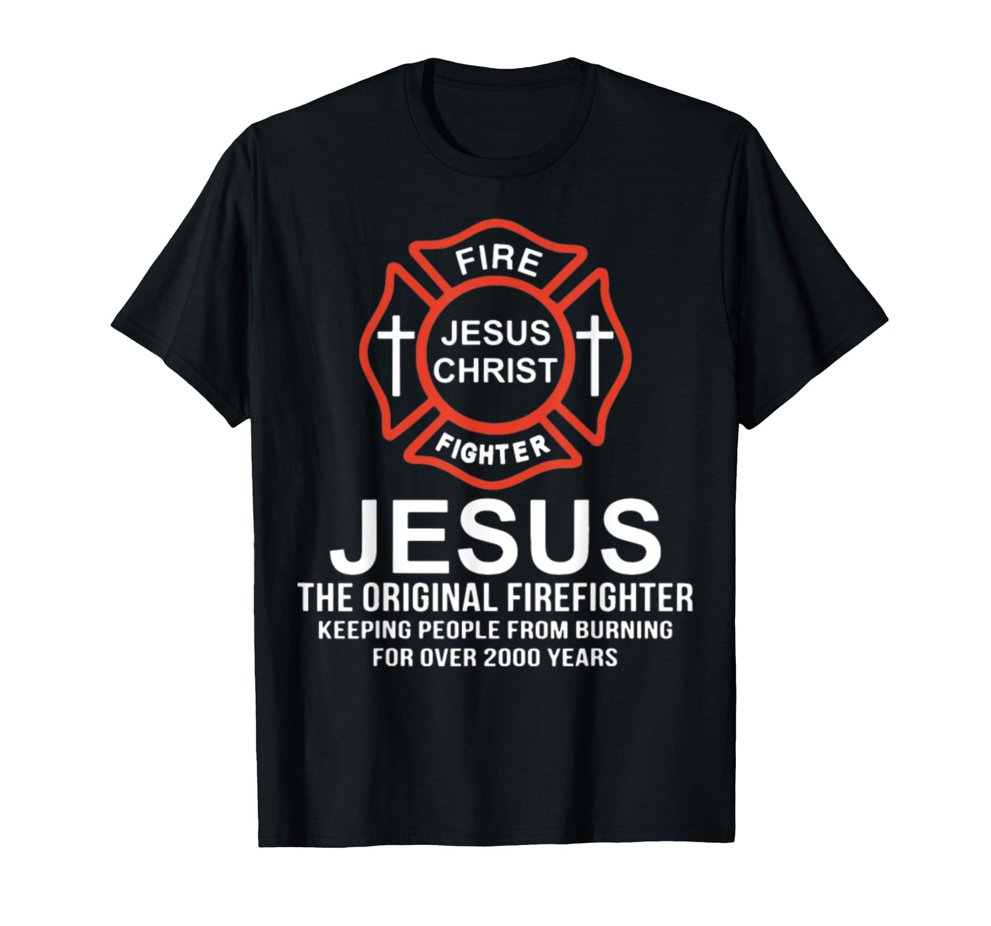 Fire Jesus Christ Fighter Jesus The Original Firef T-Shirt