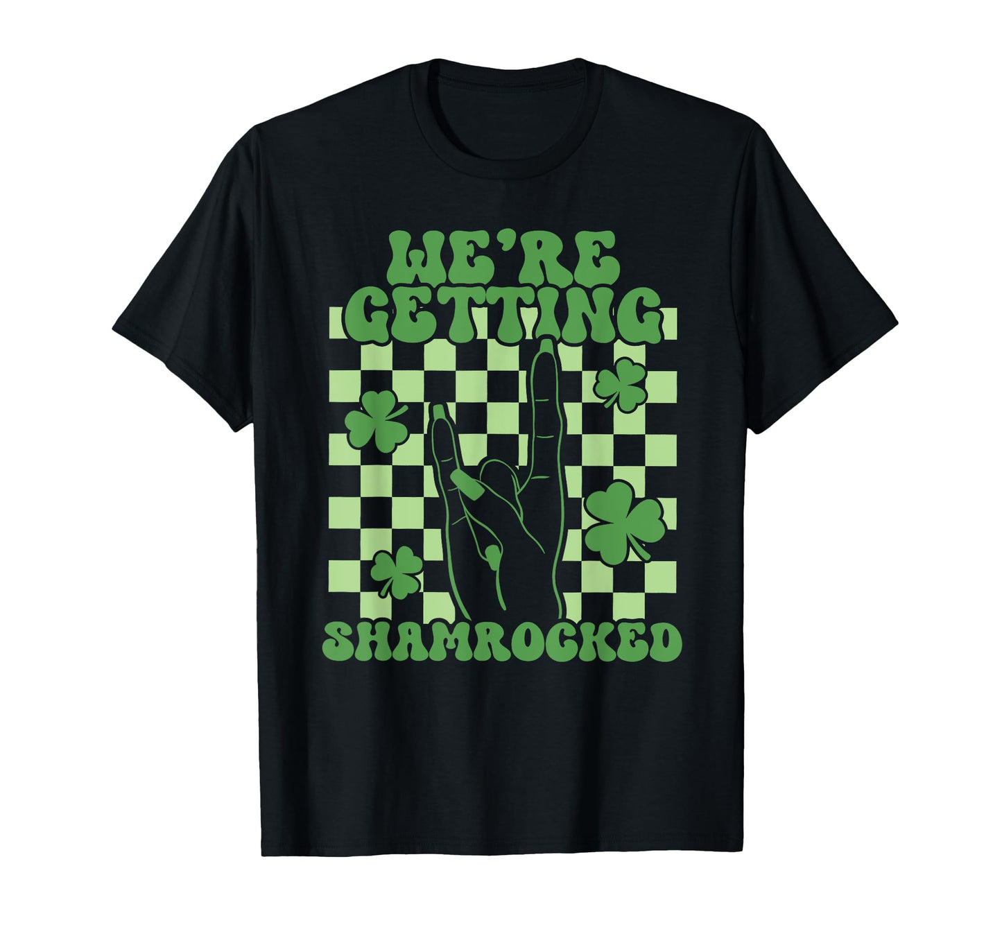 We're Getting Shamrocked St Patricks Day Bachelorette Party T-Shirt