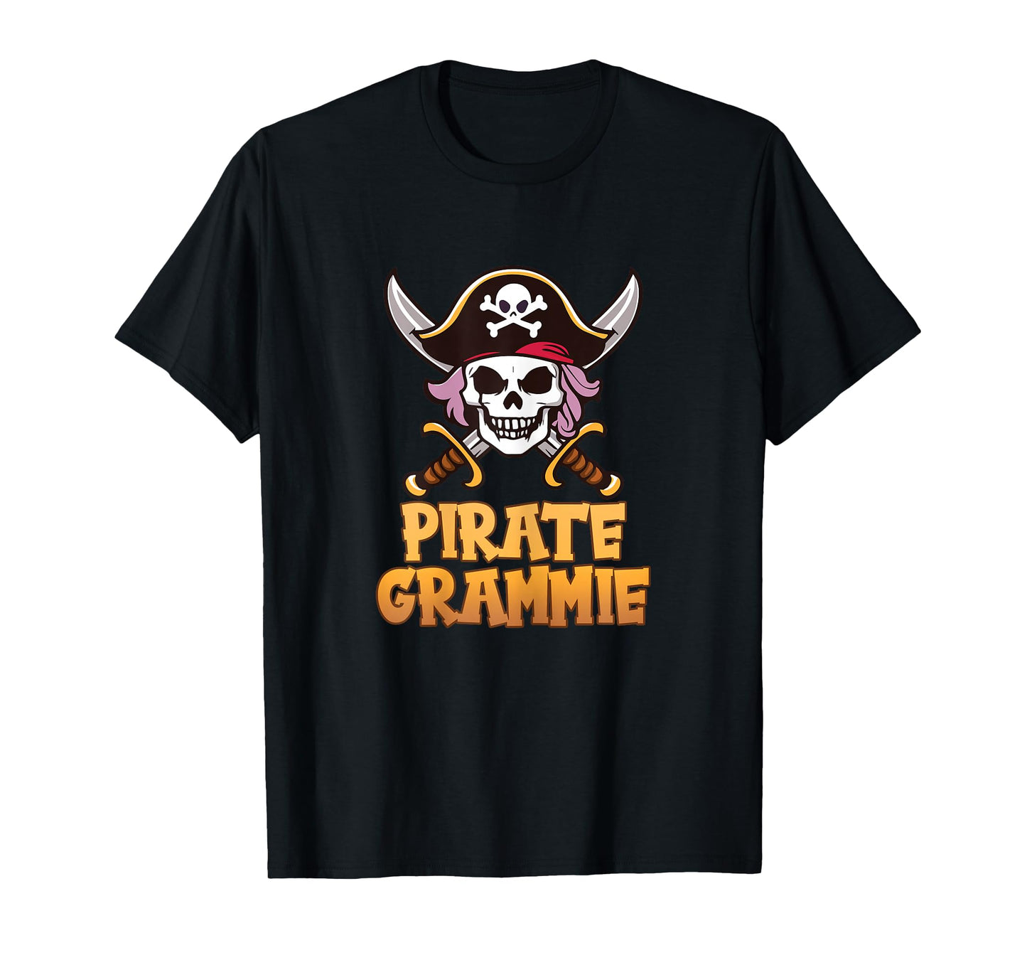 Pirate Grammie Funny Captain Grandma Halloween Costume T-Shirt