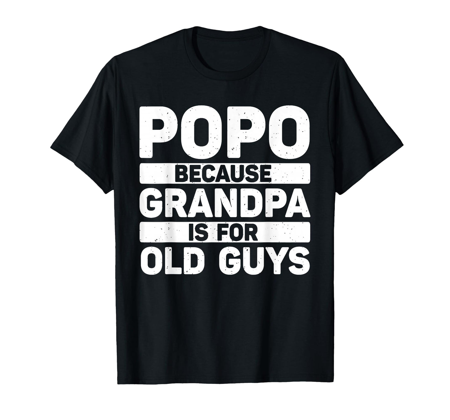 Popo Design For Grandpa From Grandkids Father's Day Popo T-Shirt