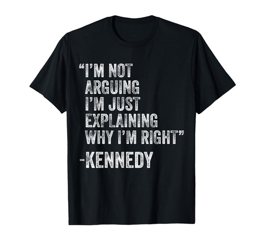 Kennedy Quote Funny Birthday Custom Name Idea Engineer T-Shirt