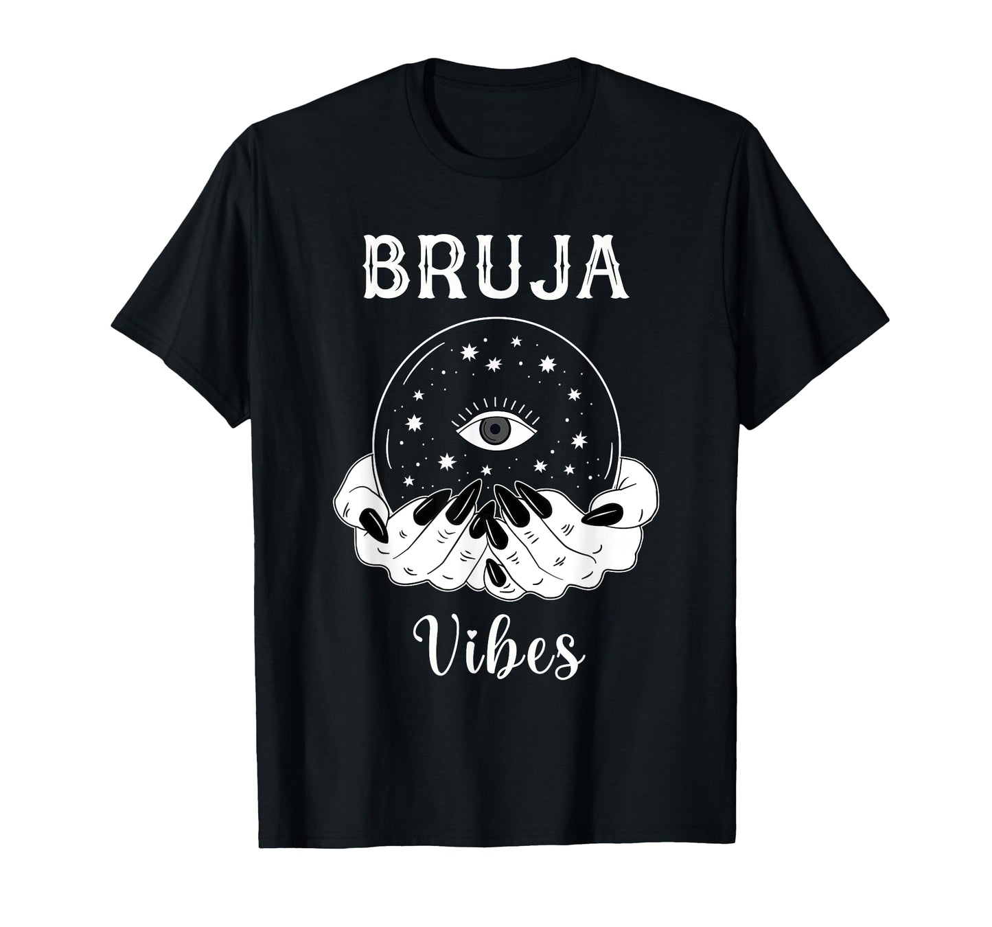 Bruja Vibes Mexican Dia de Muertos Halloween Bruja T-Shirt