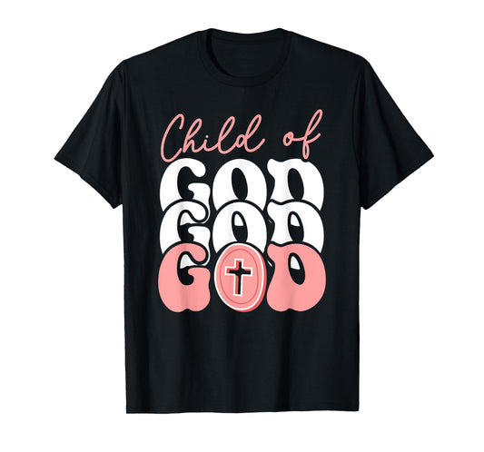 A Child of God The Way The Truth The Life Jesus Cross Lion T-Shirt