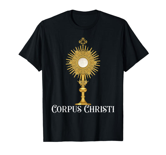 Eucharistic Adoration Traditional Latin Mass Catholic T-Shirt