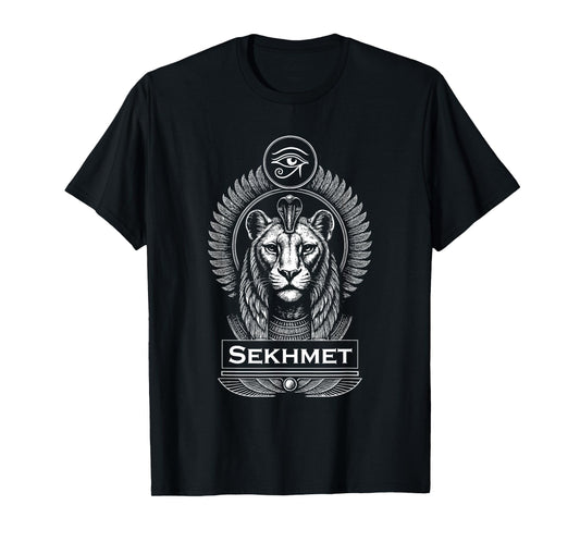 Sekhmet Lion Headed Warrior Egyptian Goddess T-Shirt