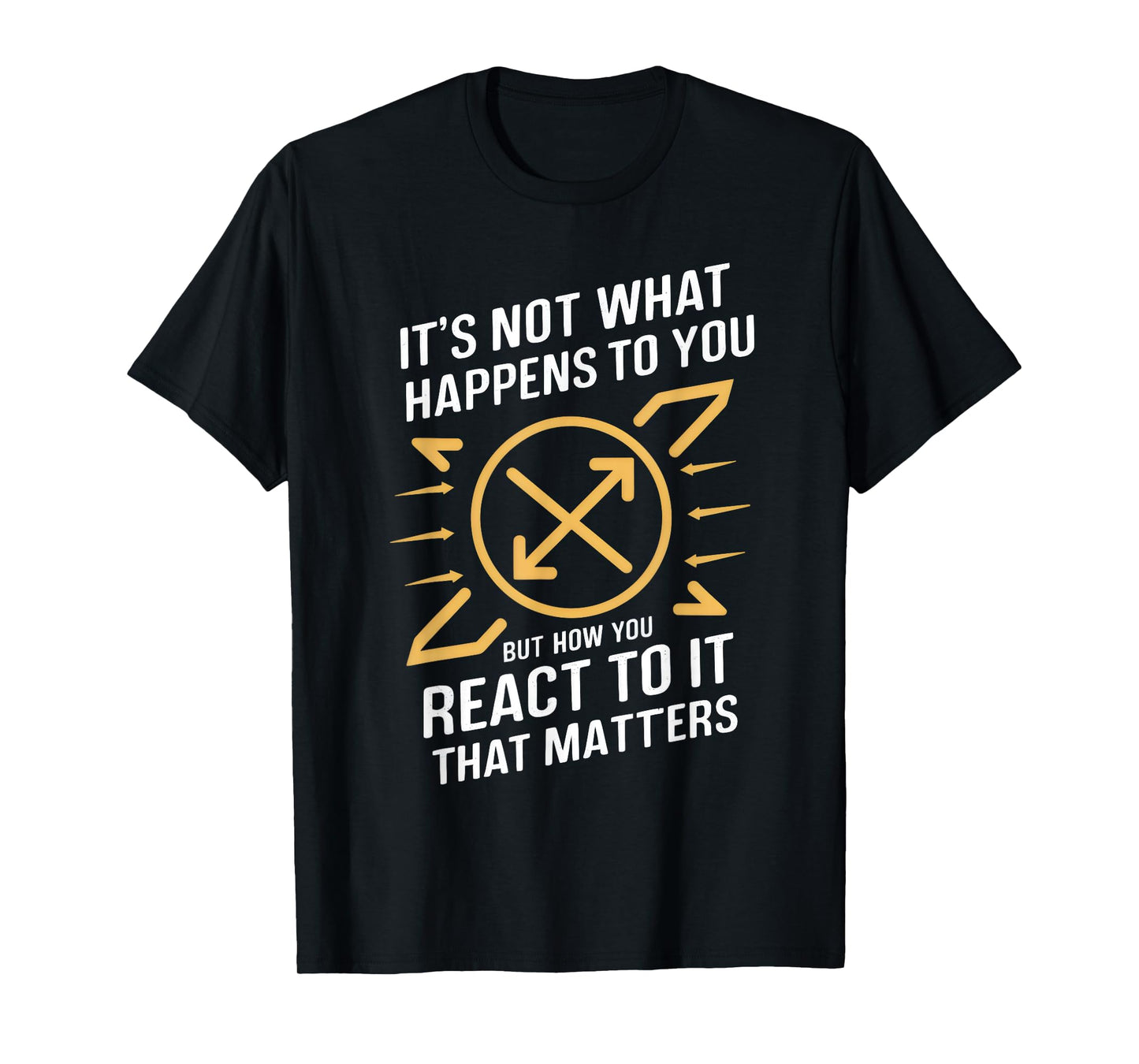 Stoic Phrase Stoicism Philosoper Quote Cool Motivational T-Shirt