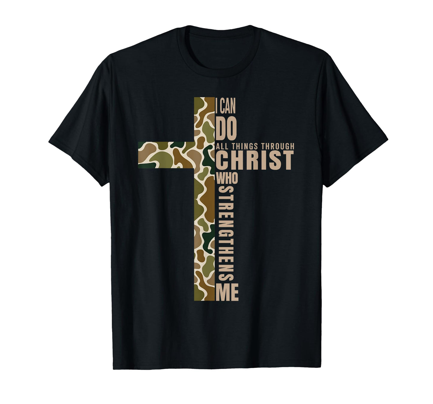 Jesus I Can Do All Things Through Christ Who Strengthens Me T-Shirt