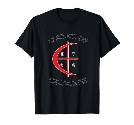 Council of Crusaders BTSC Prince Hall Origin Lady Mason PHO T-Shirt