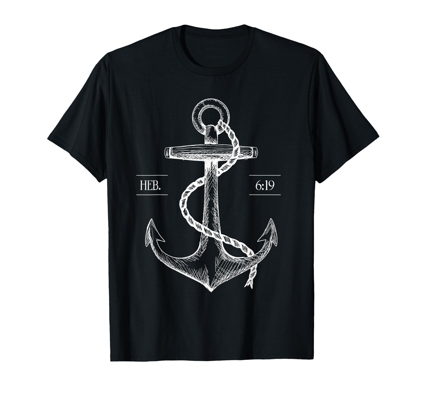 Jesus Is the Anchor of My Soul Hope Faith Anchored T Shirt T-Shirt