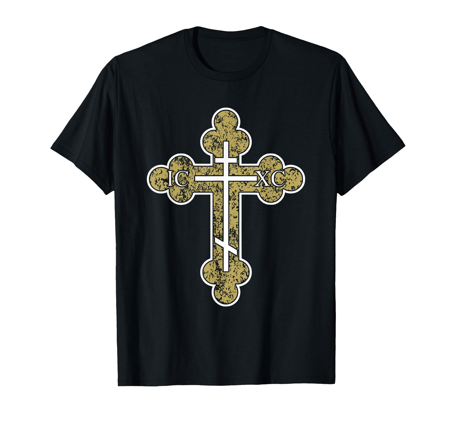 IC XC NIKA Cross Christogram Orthodox Eastern Christian T-Shirt