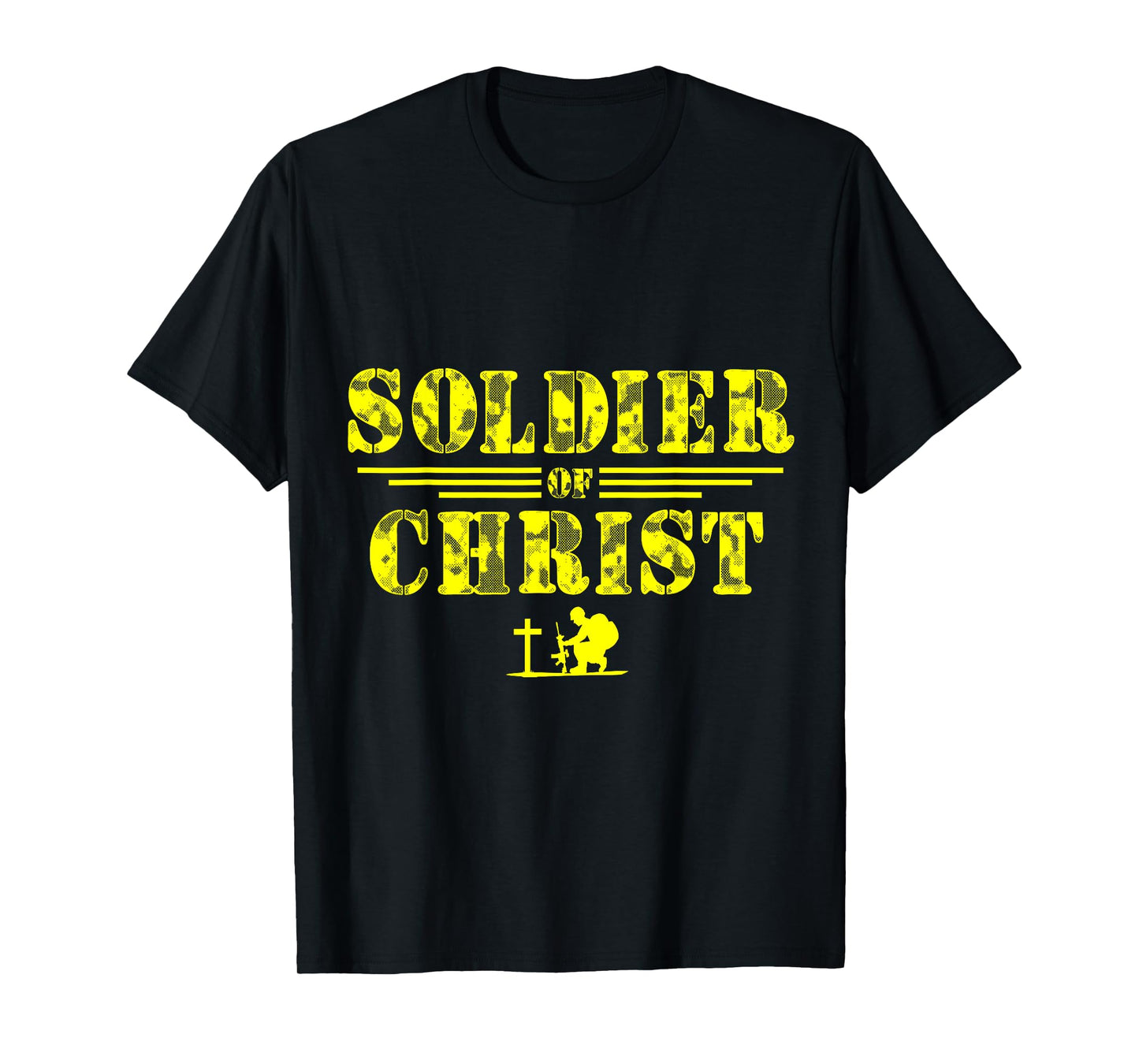Soldier of Christ Faith-Based Tee | Christian Graphic T-Shirt