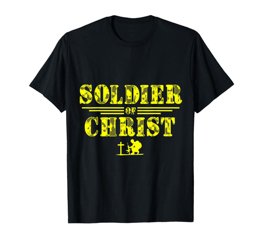 Soldier of Christ Faith-Based Tee | Christian Graphic T-Shirt