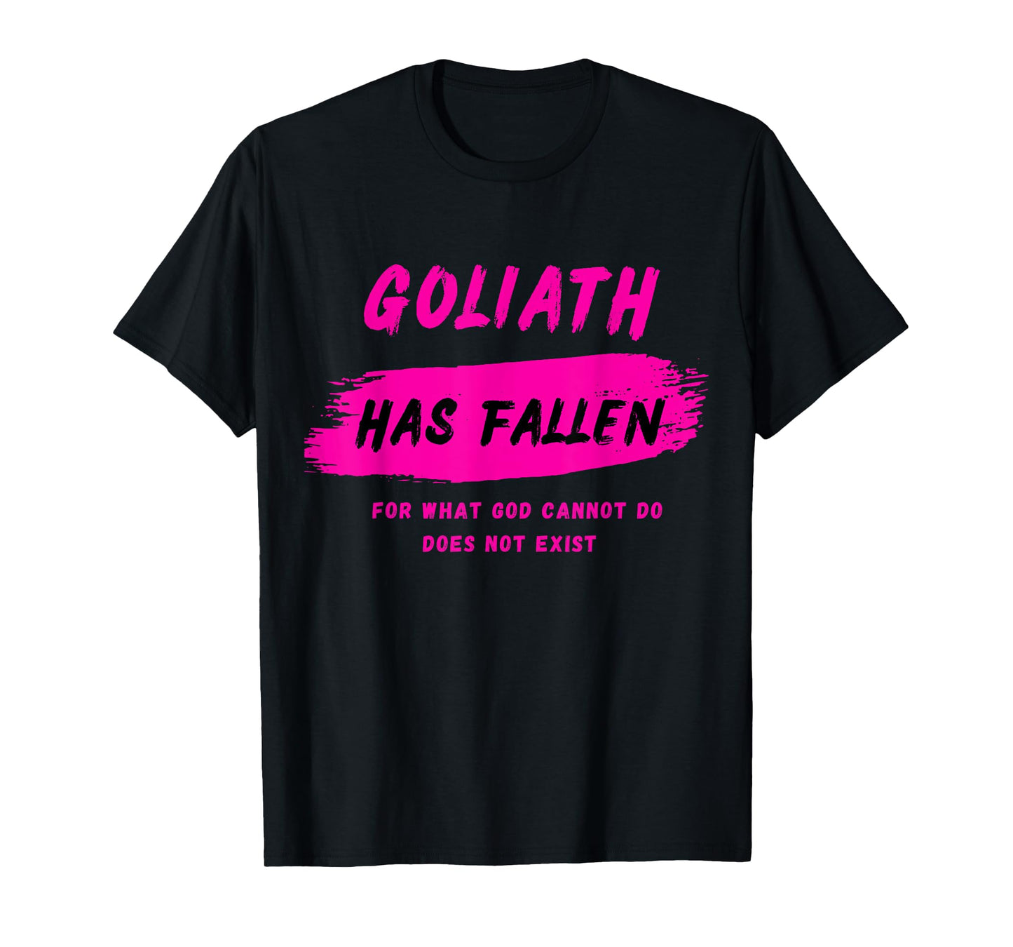 Goliath Has Fallen - NSPPD Morning Prayer T-Shirt