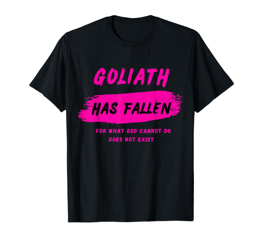 Goliath Has Fallen - NSPPD Morning Prayer T-Shirt