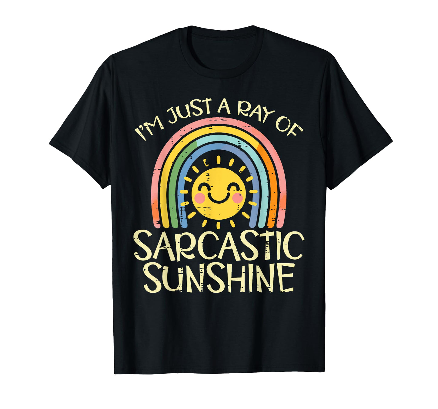 Im Just Ray Sarcastic Sunshine Funny Saying Groovy Women T-Shirt