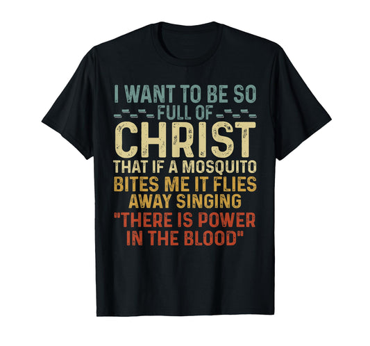 Retro Christian Religious Servant Of God Faithful Jesus T-Shirt